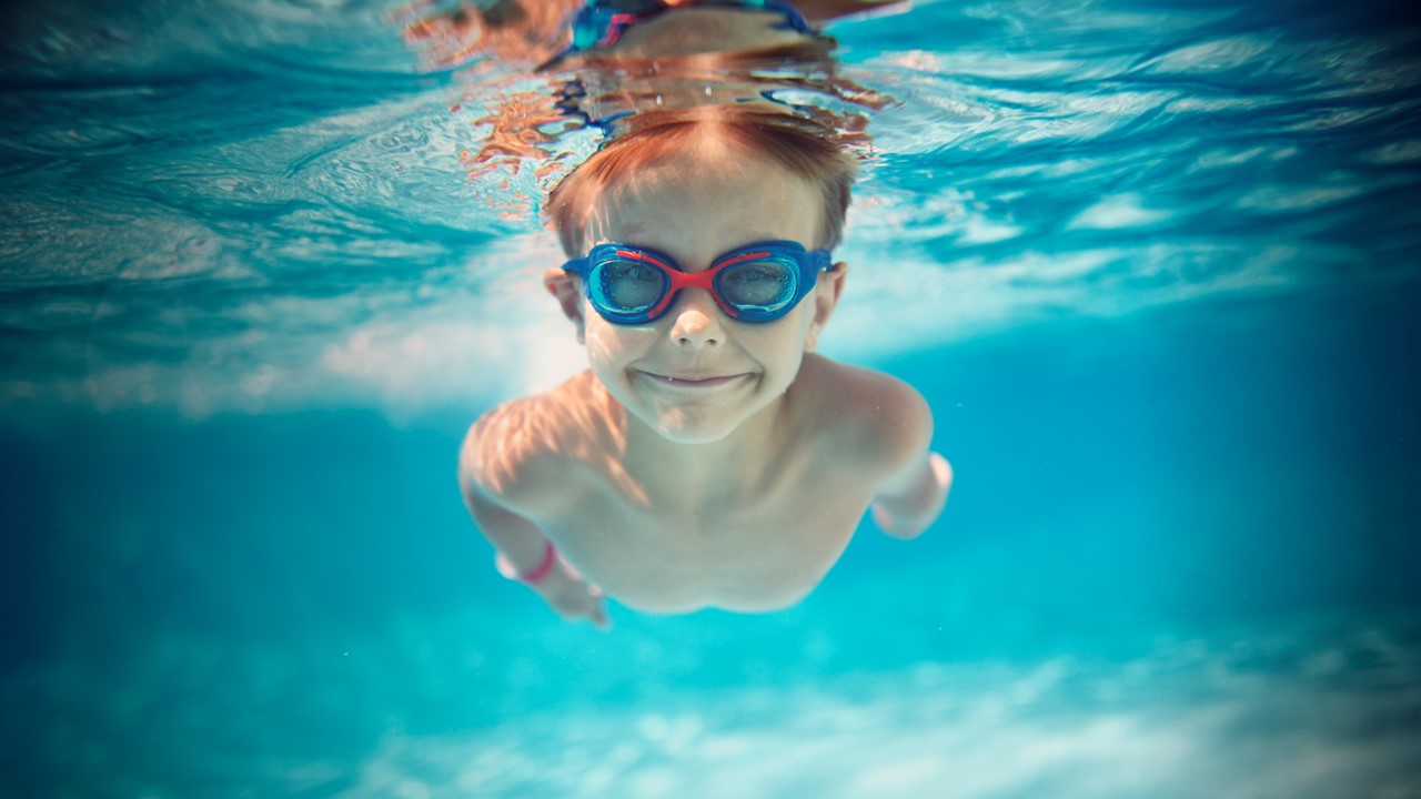 óculos de natação